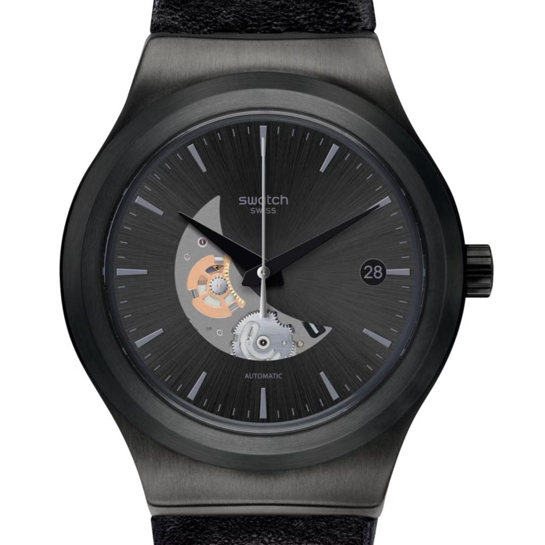 Swatch Swatch Irony Sistem51 Lacquered YIB404 , наручные мужские часы фото под углом