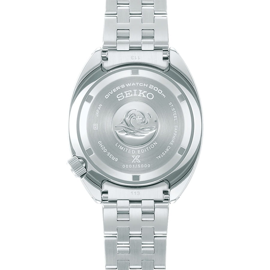 Seiko Seiko Prospex SPB333J1, prospex япония мужские часы на браслете нержавеющая сталь боковой вид