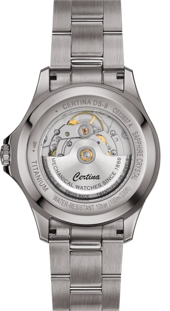 Certina Certina DS-8 C033.807.44.047.00 DS 8, наручные мужские часы фото под углом