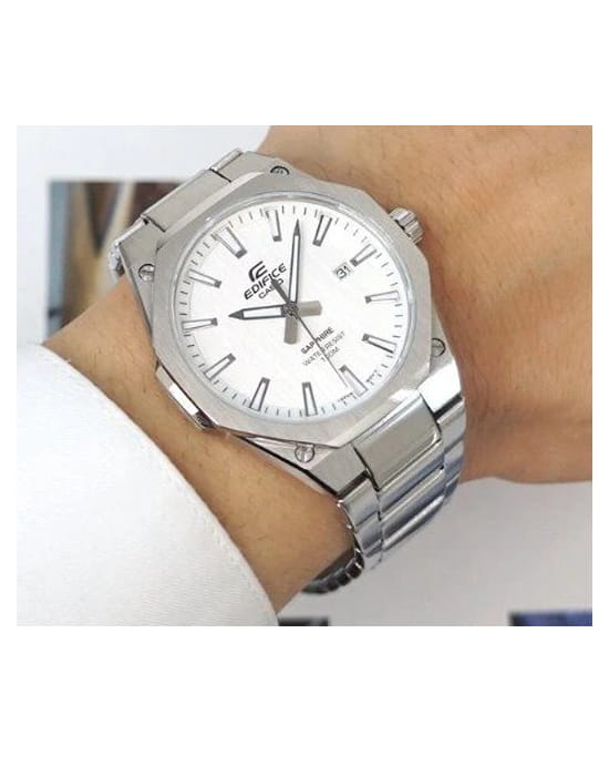 Casio Casio Edifice EFR-S108D-7AVUDF (EFR-S108D-7A) EFR - задняя крышка сталь металл корпуса, япония часы