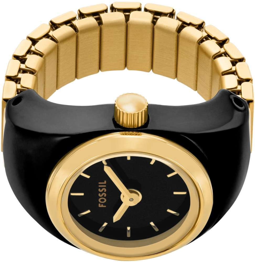Оригинальные часы Fossil Fossil Watch Ring ES5413 кварцевые калибр механизма  общий вид