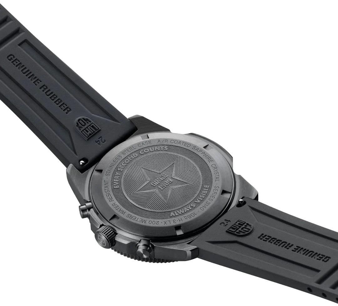 Luminox Luminox Pacific Diver Chronograph XS.3141.BO.1.SET  — детали корпуса и каучук