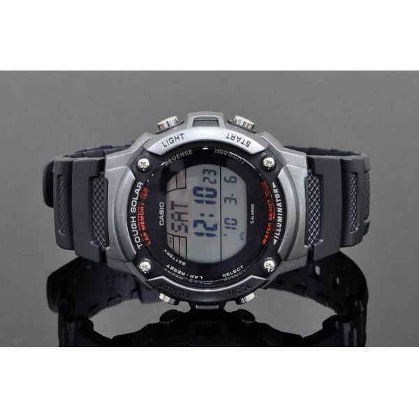 Casio Casio Illuminator W-S200H-1B , наручные мужские часы фото под углом