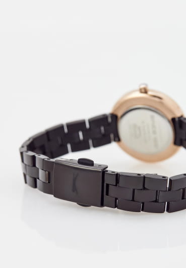 Slazenger Slazenger SL.09.6242.3.02,  англия женские часы на браслете суперметалл с ip покрытием боковой вид