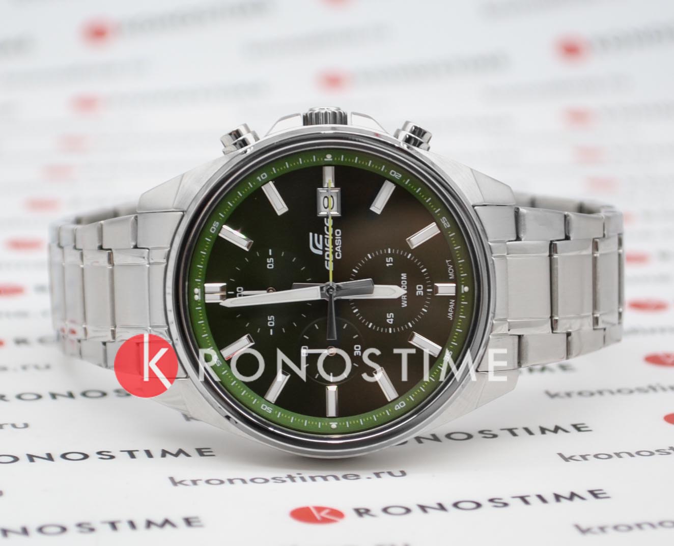 Casio Casio Edifice EFV-610D-3CVUDF (EFV-610D-3C) EFV - задняя крышка сталь металл корпуса, япония часы