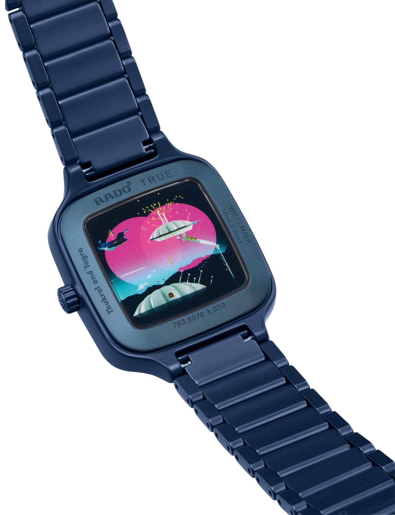 Rado Rado True Square Over the Abyss R27070202 Automatic, наручные мужские часы фото под углом