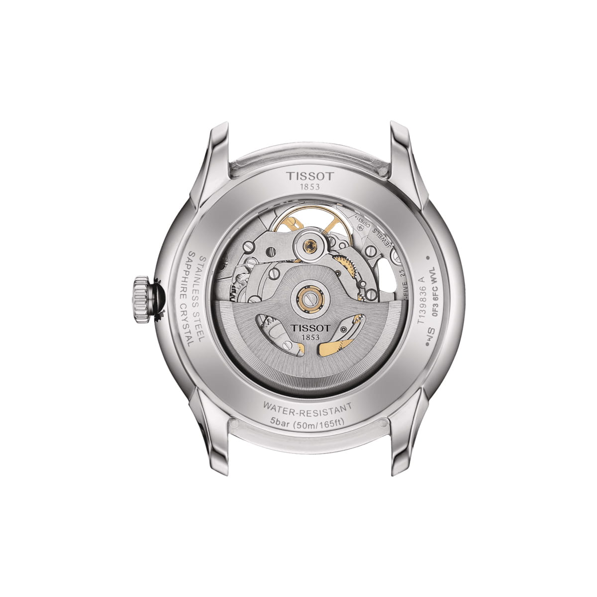 Tissot Tissot Chemin des Tourelles Squelette T139.836.16.261.00, t-classic швейцария мужские часы на браслете кожаный боковой вид