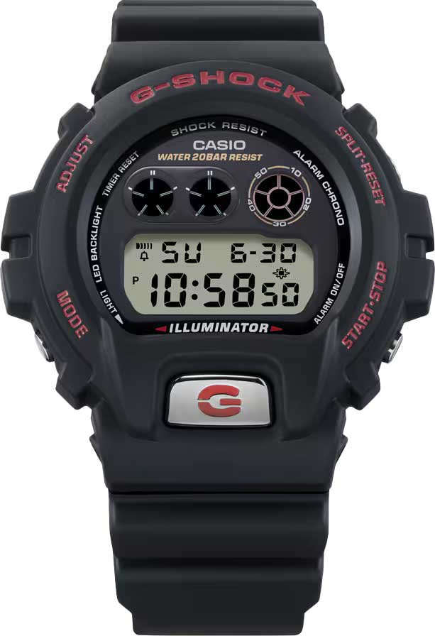 Casio Casio G-Shock DW-6900TR-1 , наручные мужские часы фото под углом