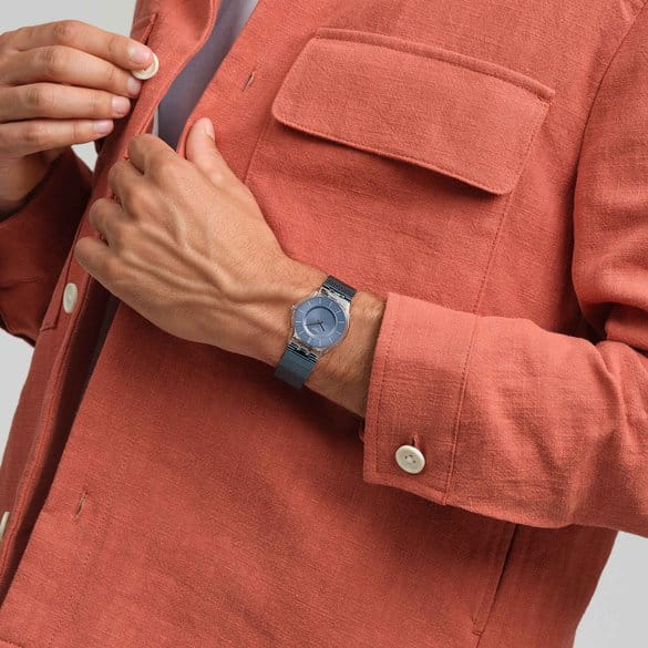 Swatch Swatch Skin Classic Biosourced SS08K120M швейцария наручные мужские часы заводная головка с логотипом Swatch