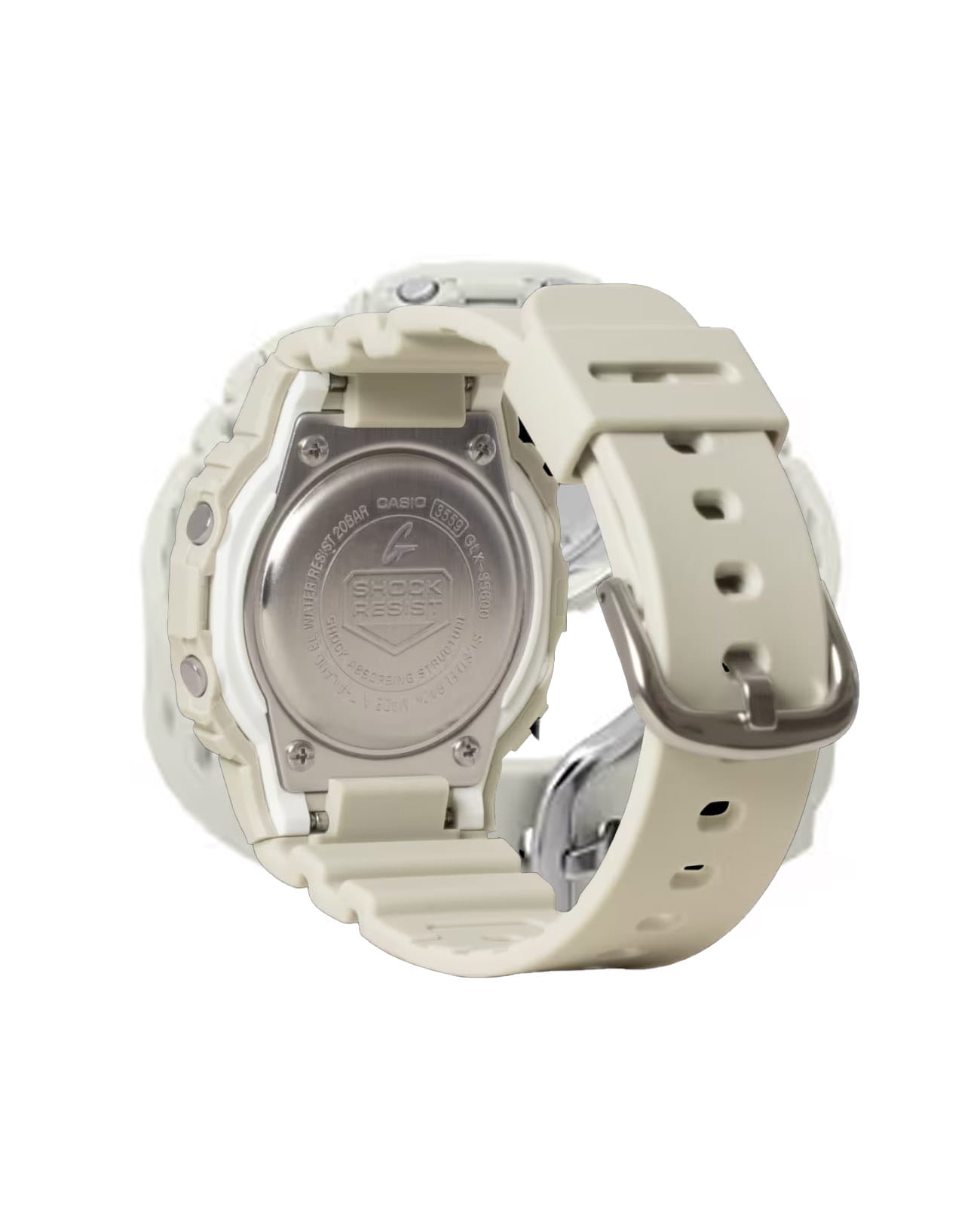Casio Casio G-Shock GLX-S5600-7, g-shock япония женские часы на браслете пластик боковой вид