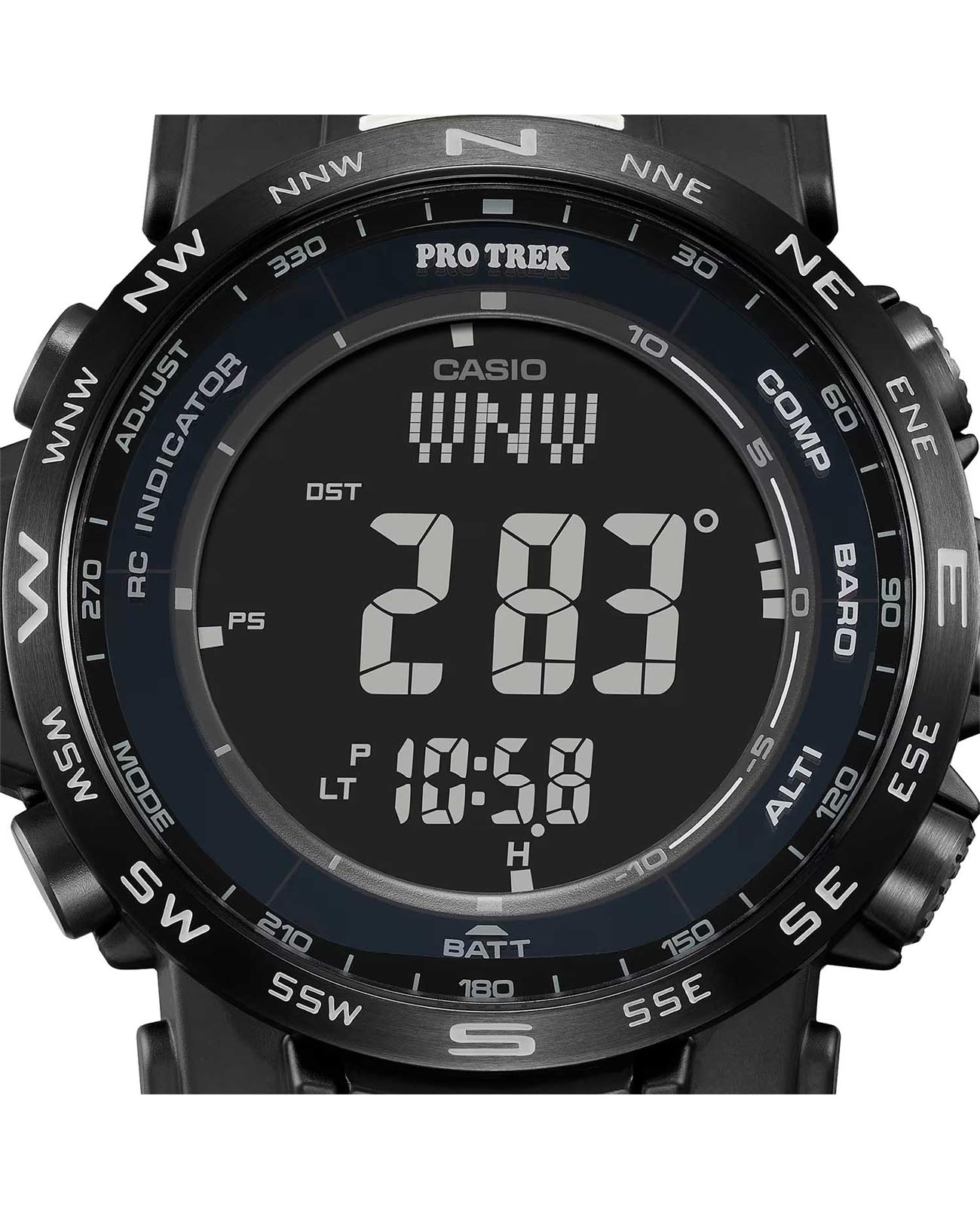 Casio Casio Pro Trek PRW-35Y-1BDR (PRW-35Y-1BER) PRW - задняя крышка пластик сталь металл корпуса, япония часы