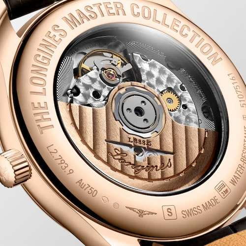 Longines Longines Master Collection L2.793.9.77.3, master collection швейцария женские часы на браслете кожаный боковой вид