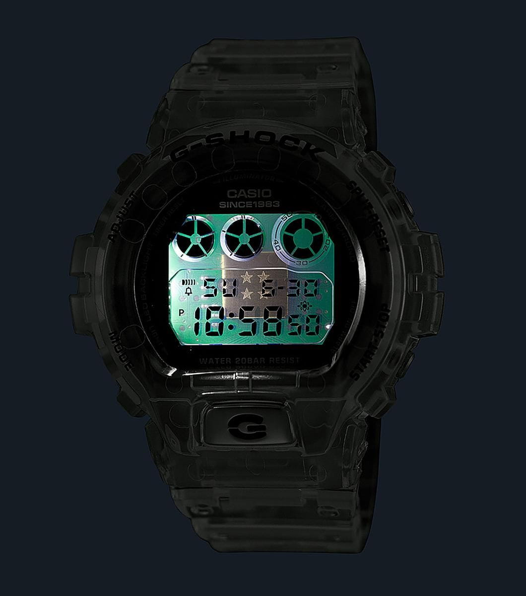 Casio Casio G-Shock DW-6940RX-7 лимитированной серии - задняя крышка сталь корпуса, япония часы