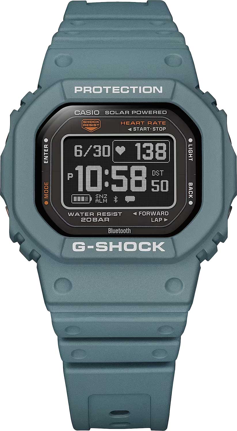 Casio Casio G-Shock DW-H5600-2 лимитированной серии — детали корпуса и пластик