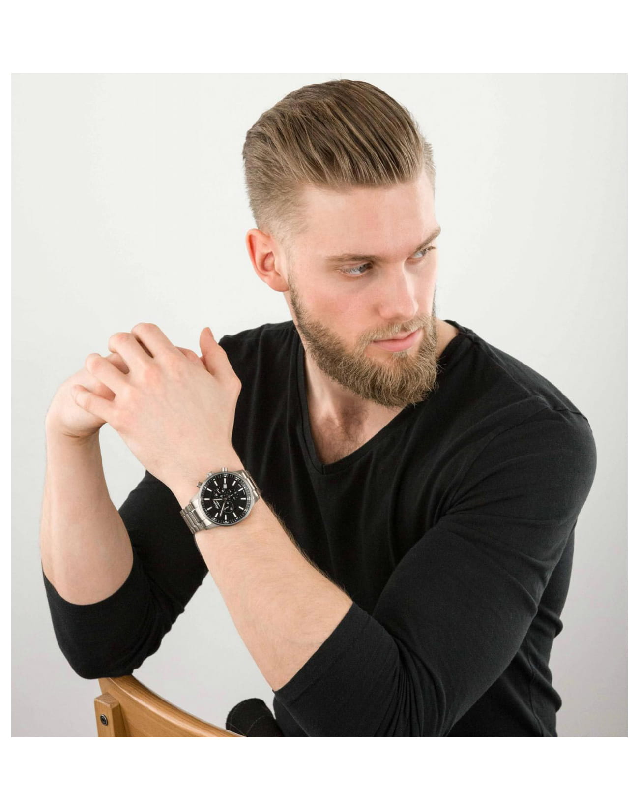 Adriatica Adriatica Aviation A8281.4114CH , наручные мужские часы фото под углом