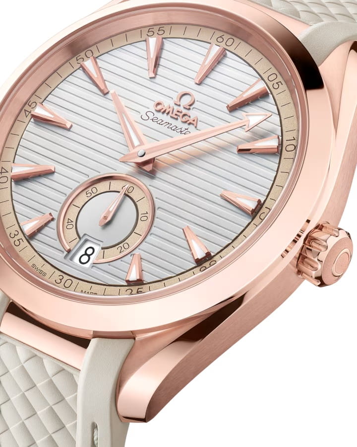 Оригинальные часы Omega Omega Seamaster Aqua Terra 220.52.41.21.02.001 механические калибр механизма omega 8917 общий вид