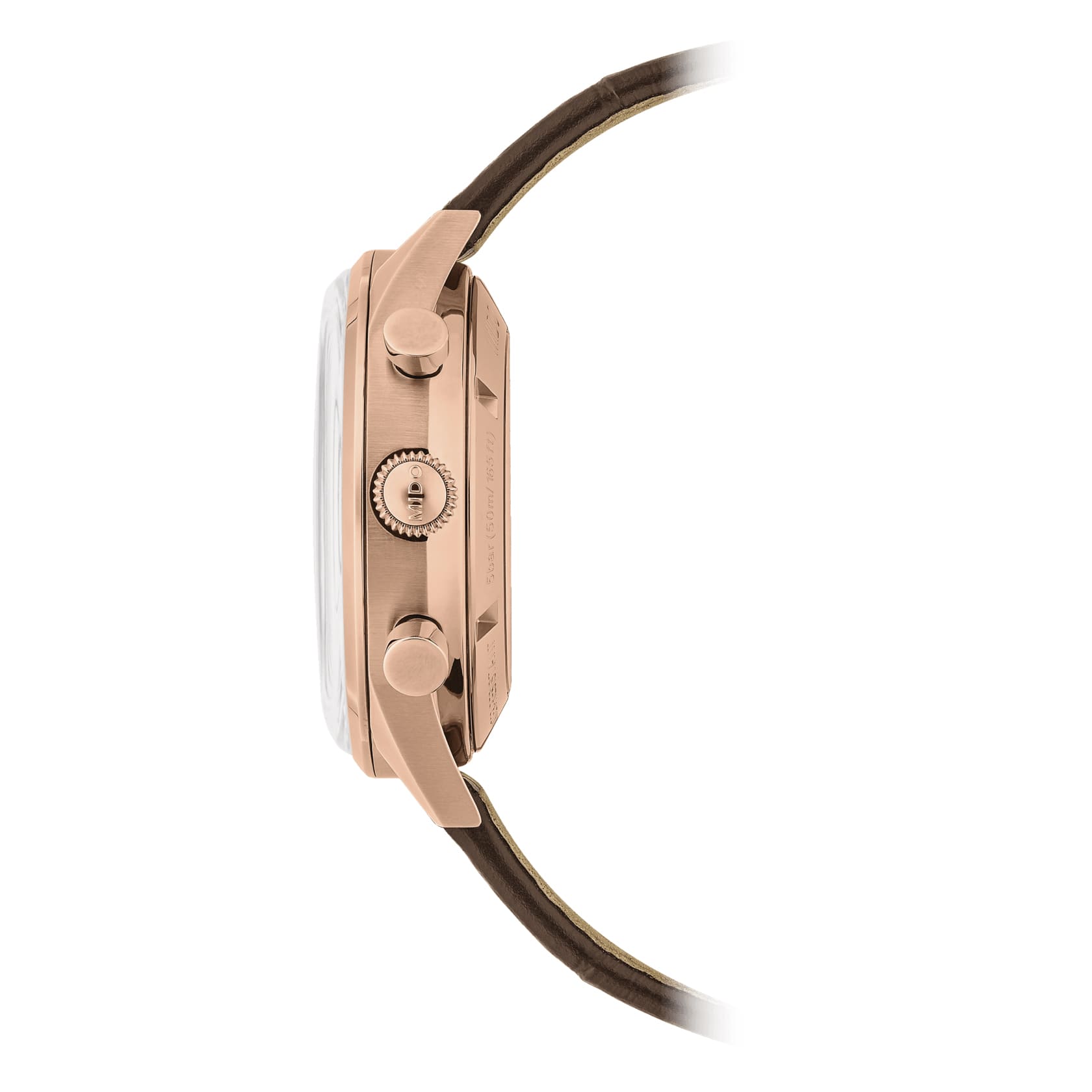 Mido Mido Multifort Patrimony Chronograph M040.427.36.042.00, multifort швейцария мужские часы на браслете кожаный боковой вид