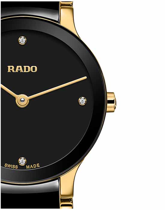 Rado Rado Centrix Diamonds R30189712 , наручные женские часы фото под углом