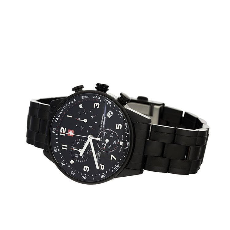 Swiss Military by Chrono SM34012.04 мужские часы застежка крупным планом