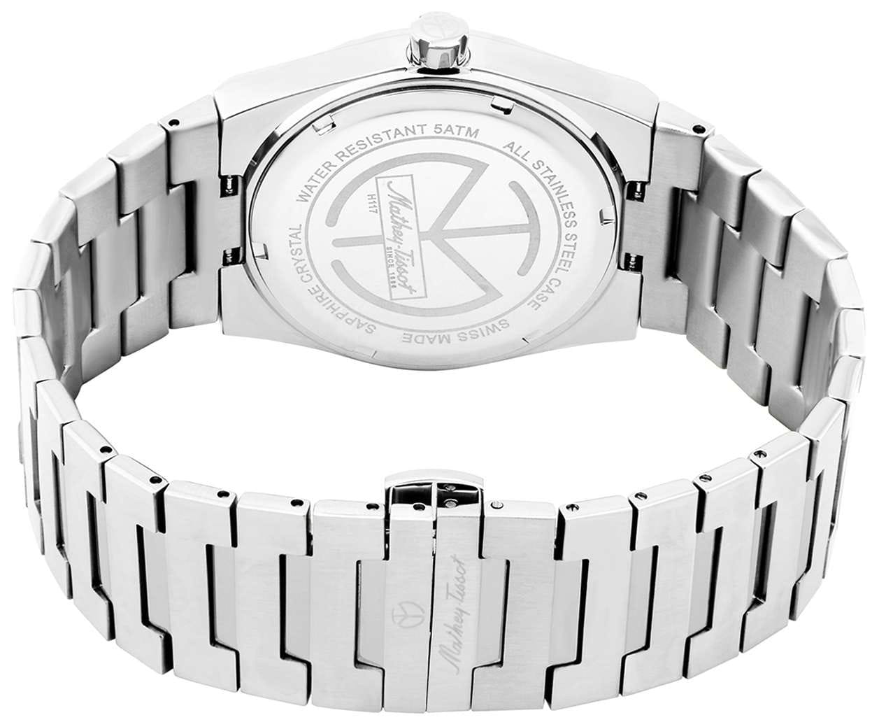 Оригинальные часы Mathey-Tissot Mathey-Tissot Zoltan H117ABU кварцевые калибр механизма  общий вид