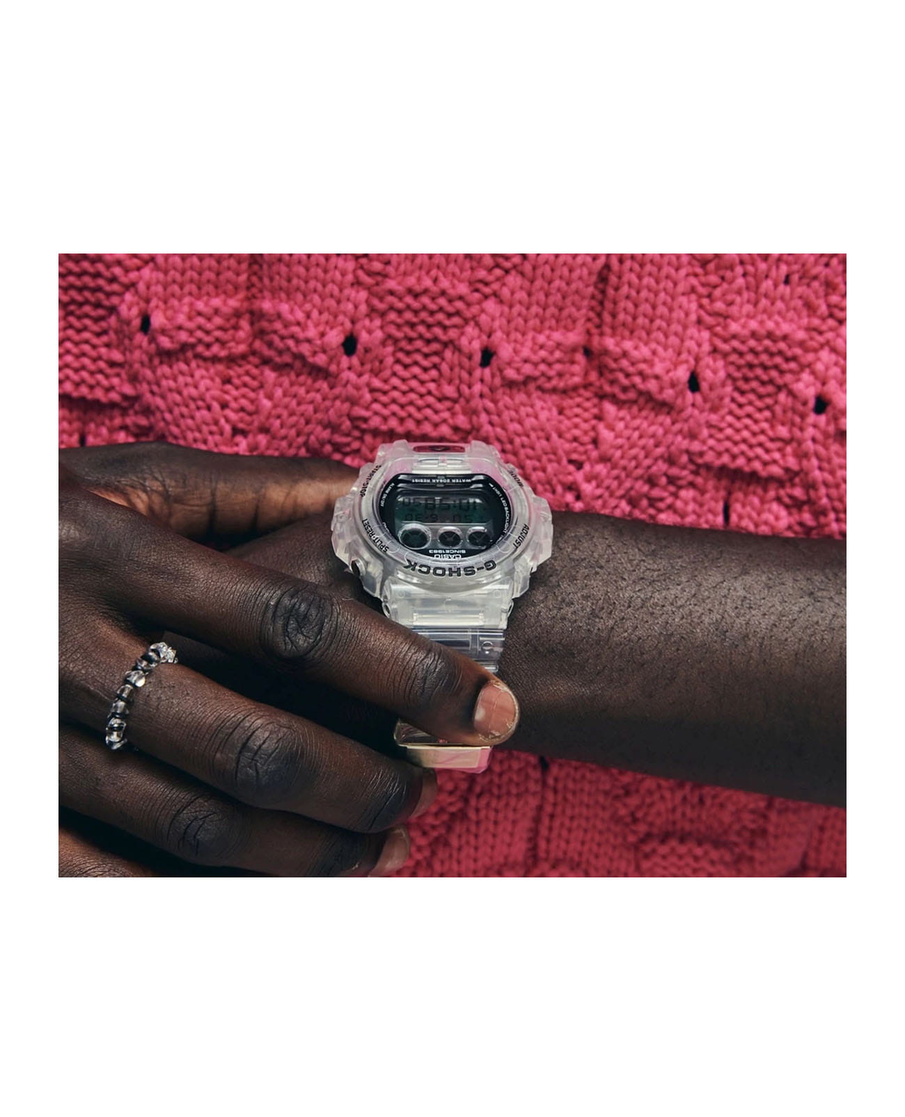 Casio Casio G-Shock DW-6940RX-7, g-shock япония мужские часы на браслете каучук боковой вид
