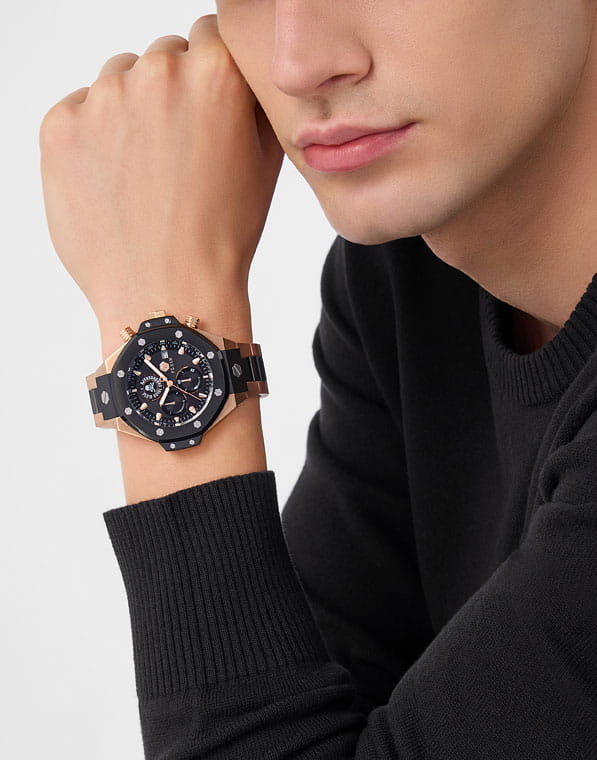 Оригинальные часы Philipp Plein Philipp Plein Plein Chrono Royal PWLFA0625 кварцевые калибр механизма seiko tmi общий вид
