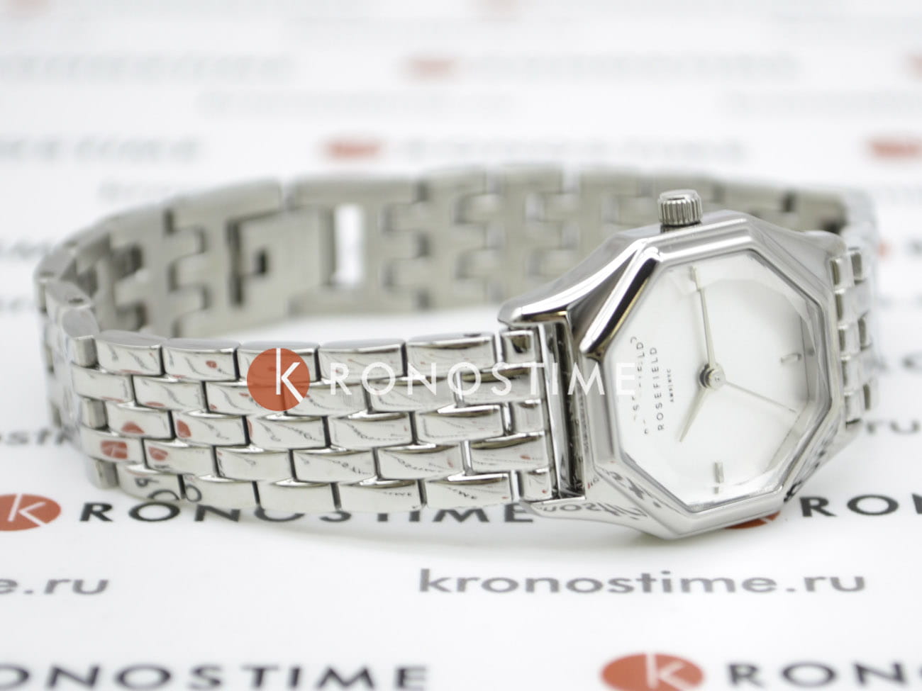 Rosefield Rosefield The Gemme GWSSS-G04 кварцевые женские часы часы крупный план серебристый циферблата