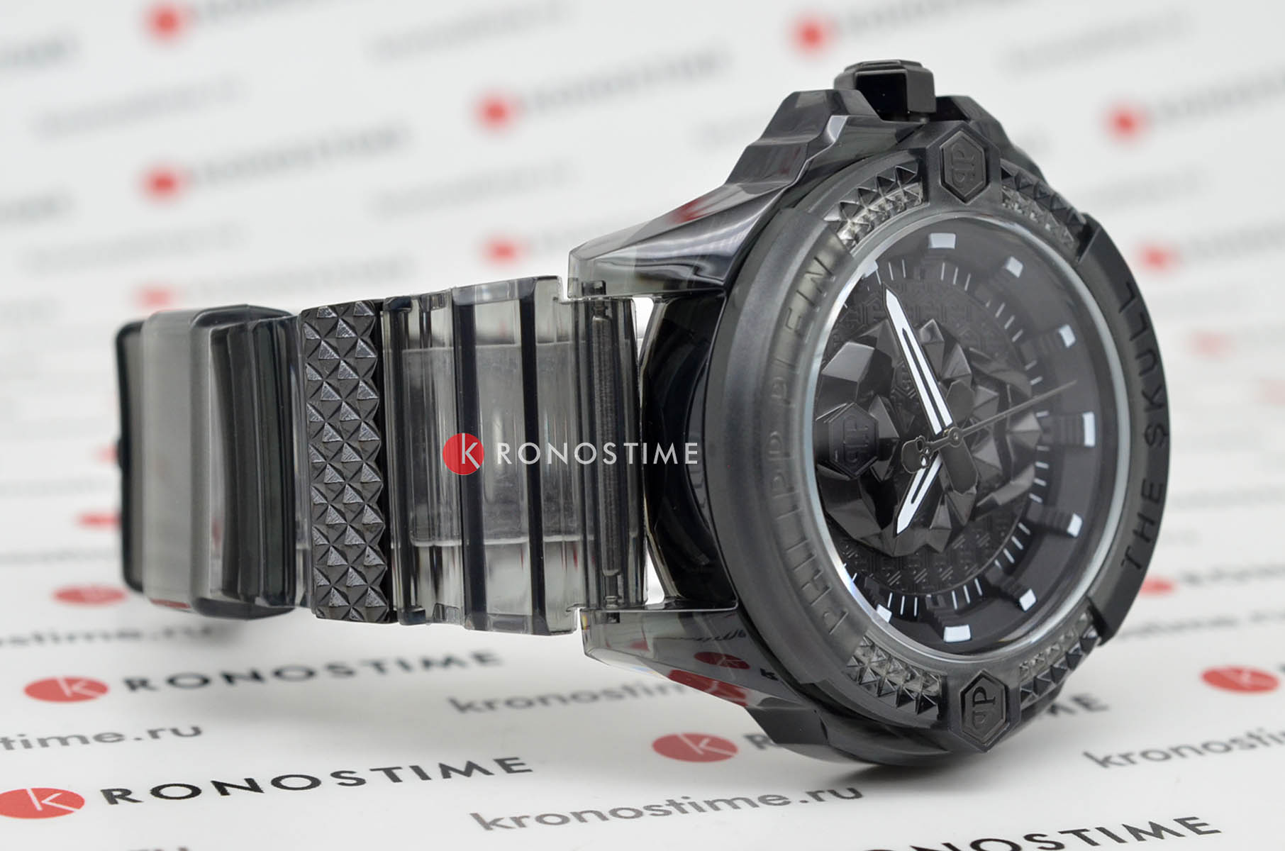 Philipp Plein Philipp Plein Skull Synthetic PWWAA0523 женские часы черный циферблат на запястье