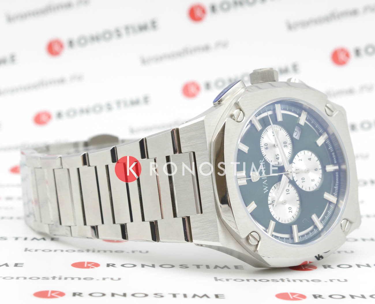 Оригинальные часы Wainer Wainer WA.10000-G кварцевые калибр механизма ronda 5030.d общий вид