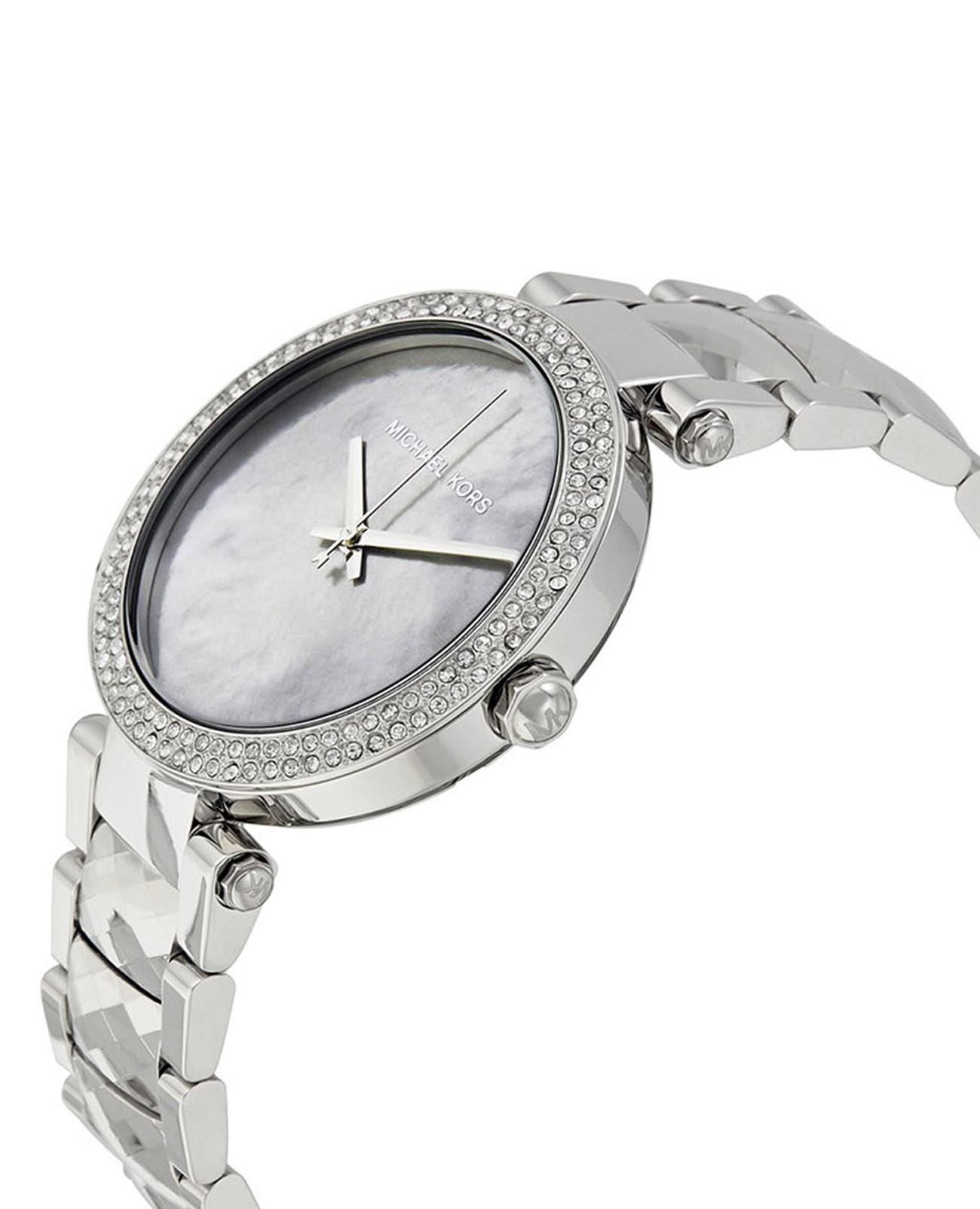 Michael Kors Michael Kors Parker MK6424 женские часы перламутровый циферблат на запястье