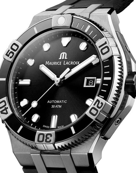 Maurice Lacroix Maurice Lacroix Aikon Venturer AI6058-SS001-330-1  - задняя крышка металл сталь корпуса, швейцария часы