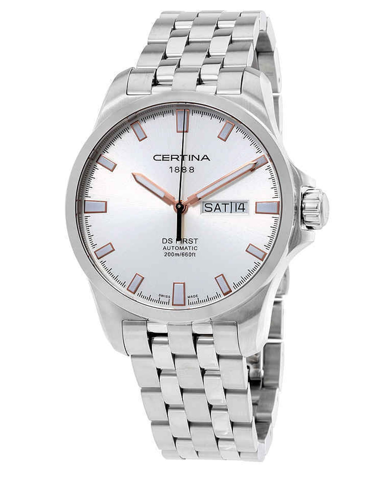 Certina Certina C014.407.11.031.01 , наручные мужские часы фото под углом