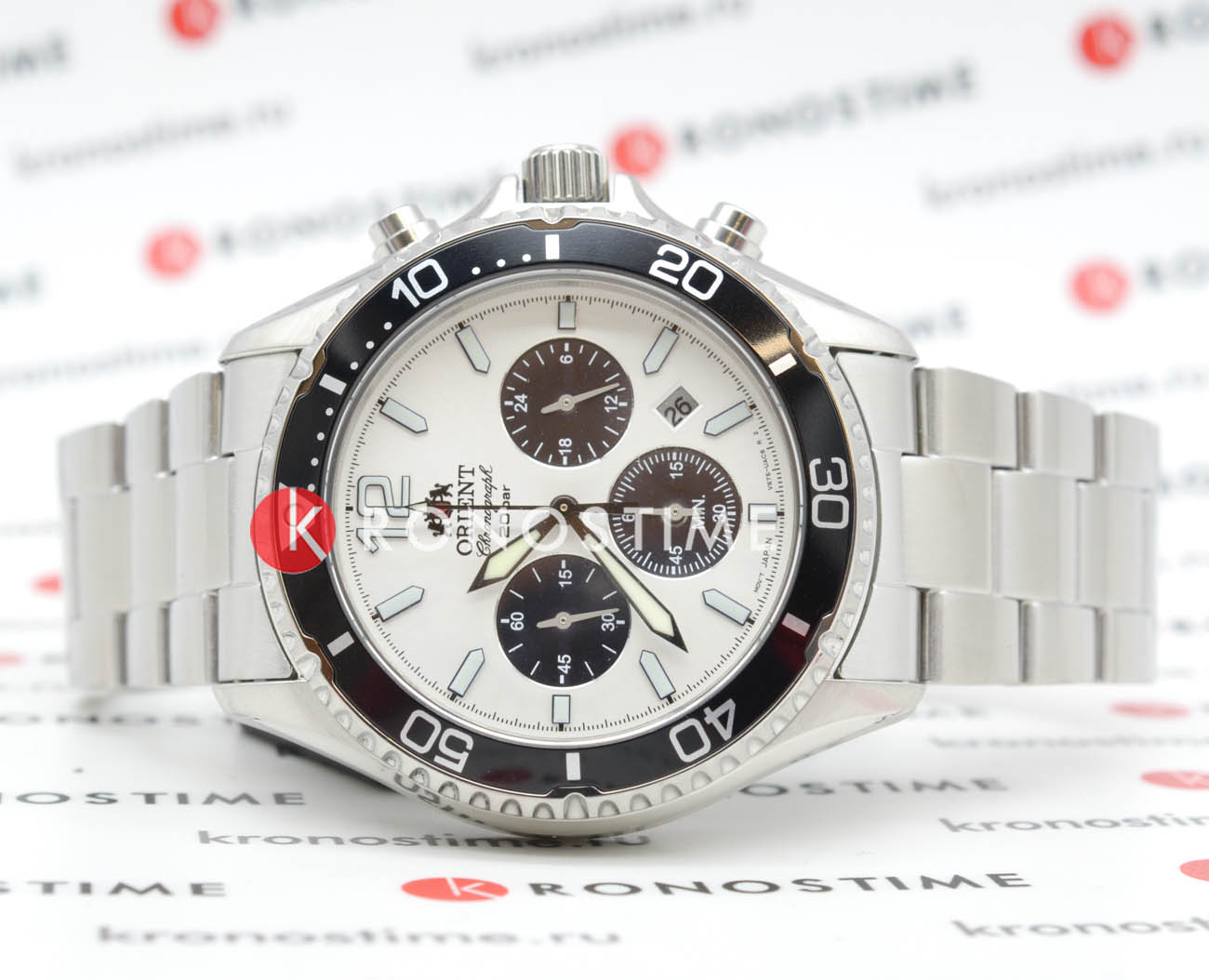Orient Orient Chronograph RA-TX0203S (RN-TX0203S) , наручные мужские часы фото под углом