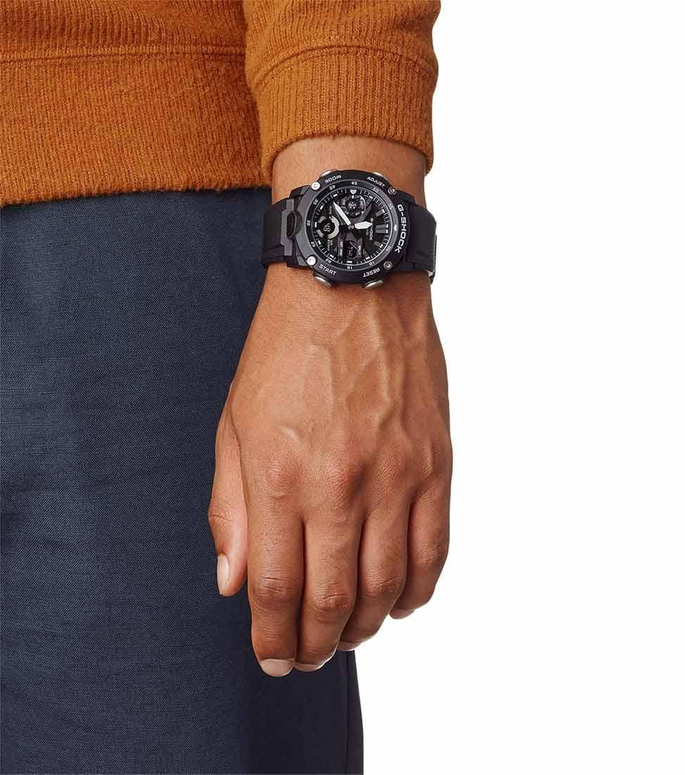 Casio Casio G-Shock GA-2000S-1ADR (GA-2000S-1A) GA-2000, наручные мужские часы фото под углом