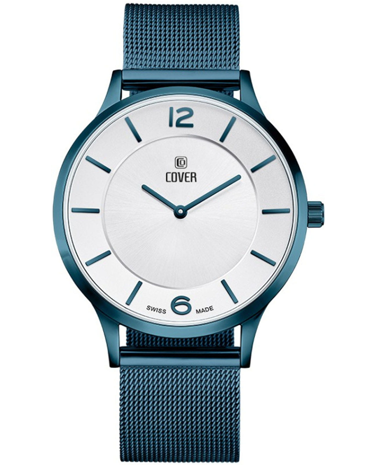 Cover Cover Essential CO2037.10  CO2037.10 кварцевые женские часы белый циферблат, браслет нержавеющая сталь с pvd-покрытием — вид спереди