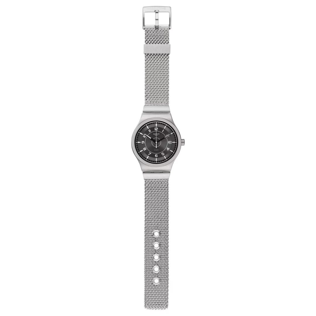 Swatch Swatch Irony Sistem51 YIS418MA, system51 швейцария мужские часы на браслете нержавеющая сталь боковой вид