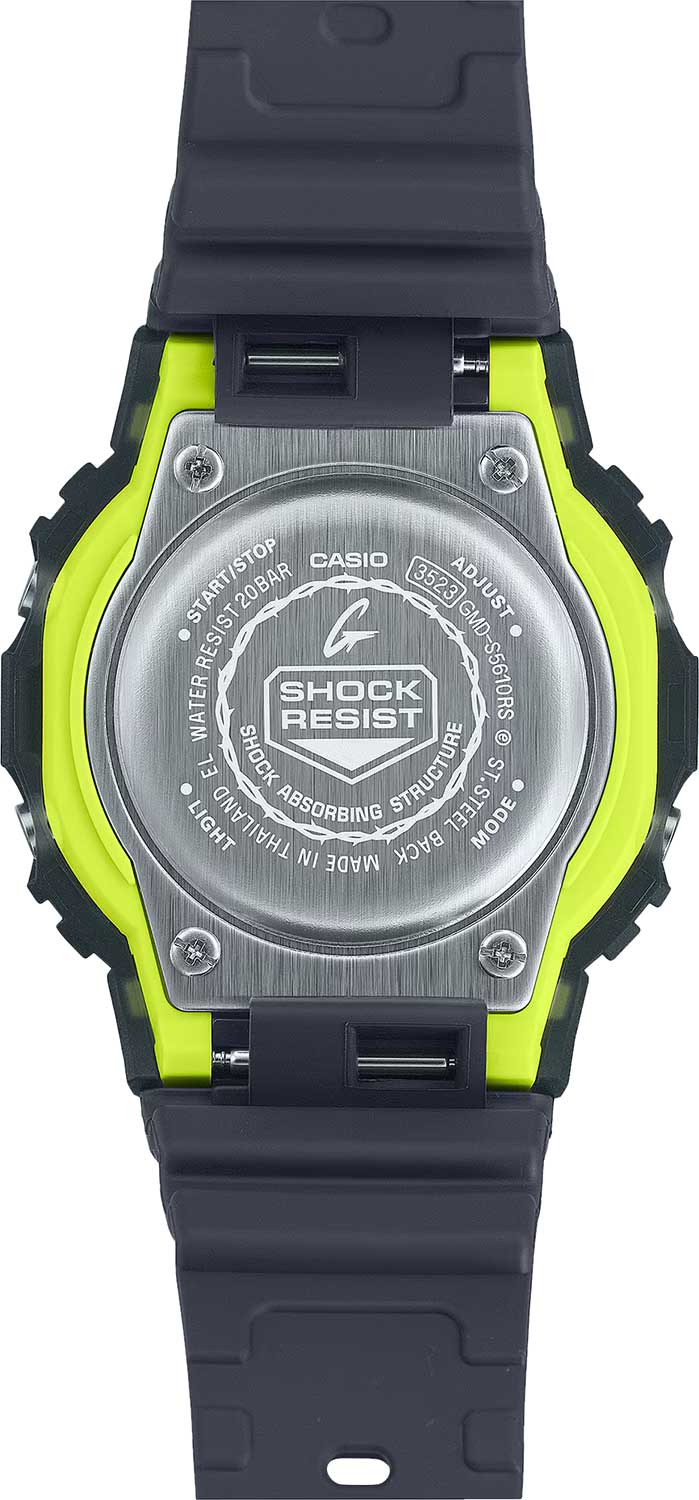 Casio Casio G-Shock GMD-S5610RS-8 , наручные женские часы фото под углом