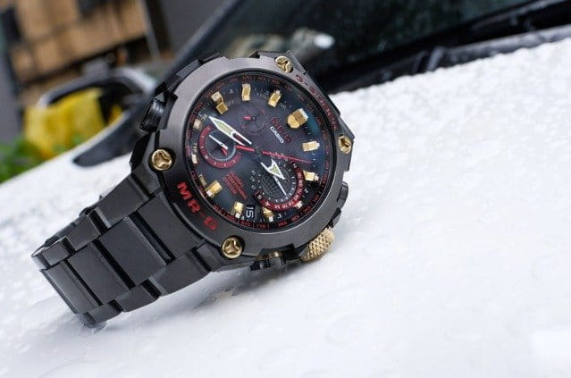 Casio Casio G-Shock MRG-G1000B-1A4 MRG - задняя крышка титан корпуса, япония часы