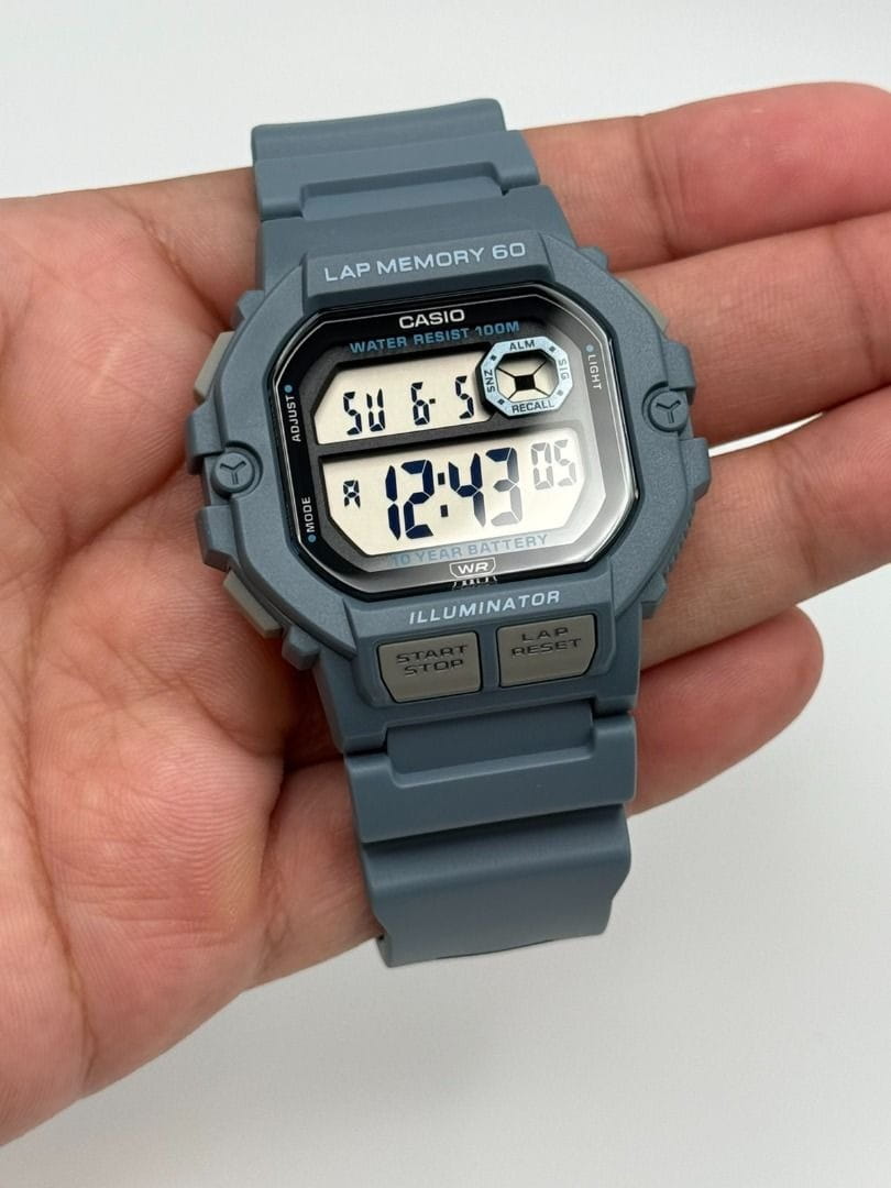 Casio Casio Collection WS-1400H-2A , наручные мужские часы фото под углом