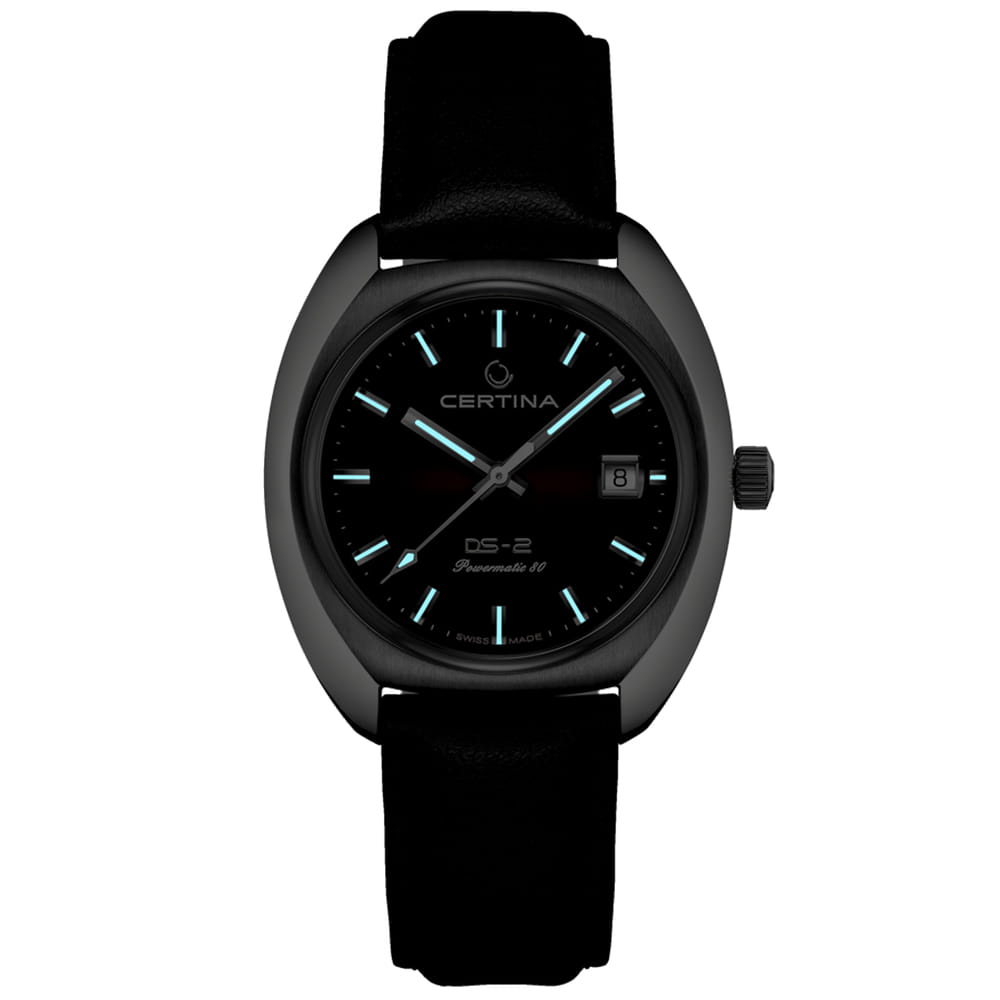 Оригинальные часы Certina Certina DS-2 C024.407.17.421.00 механические калибр механизма powermatic 80.611 общий вид