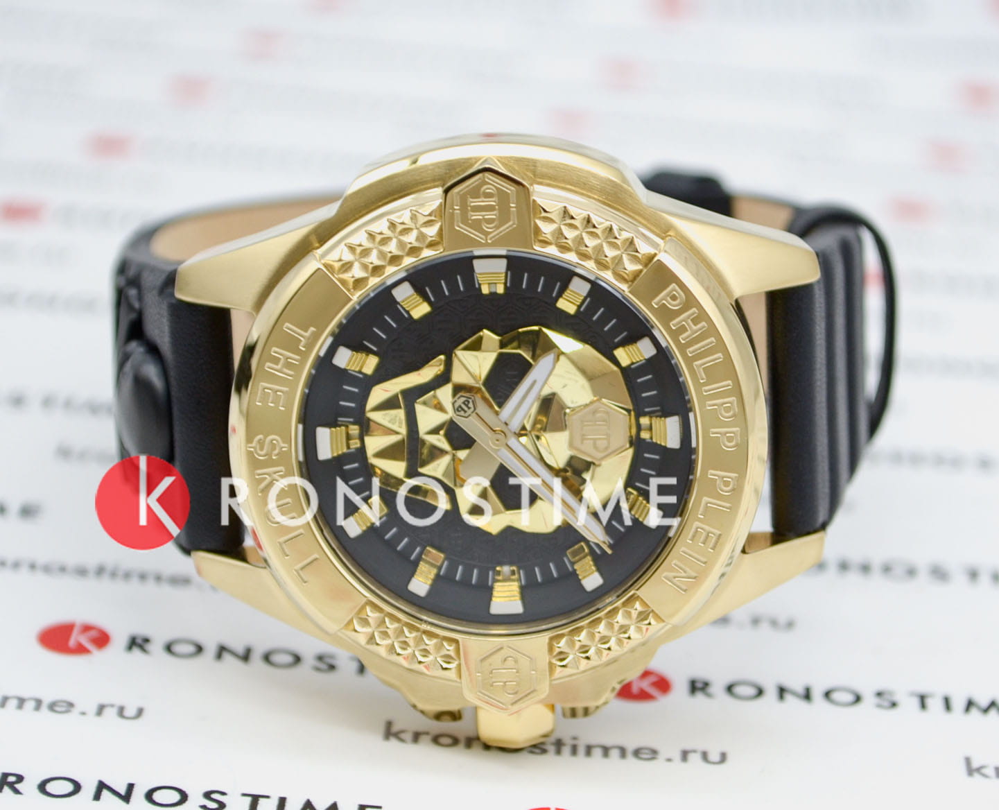 Philipp Plein Philipp Plein The Skull PWAAA0521 мужские часы черный циферблат на запястье