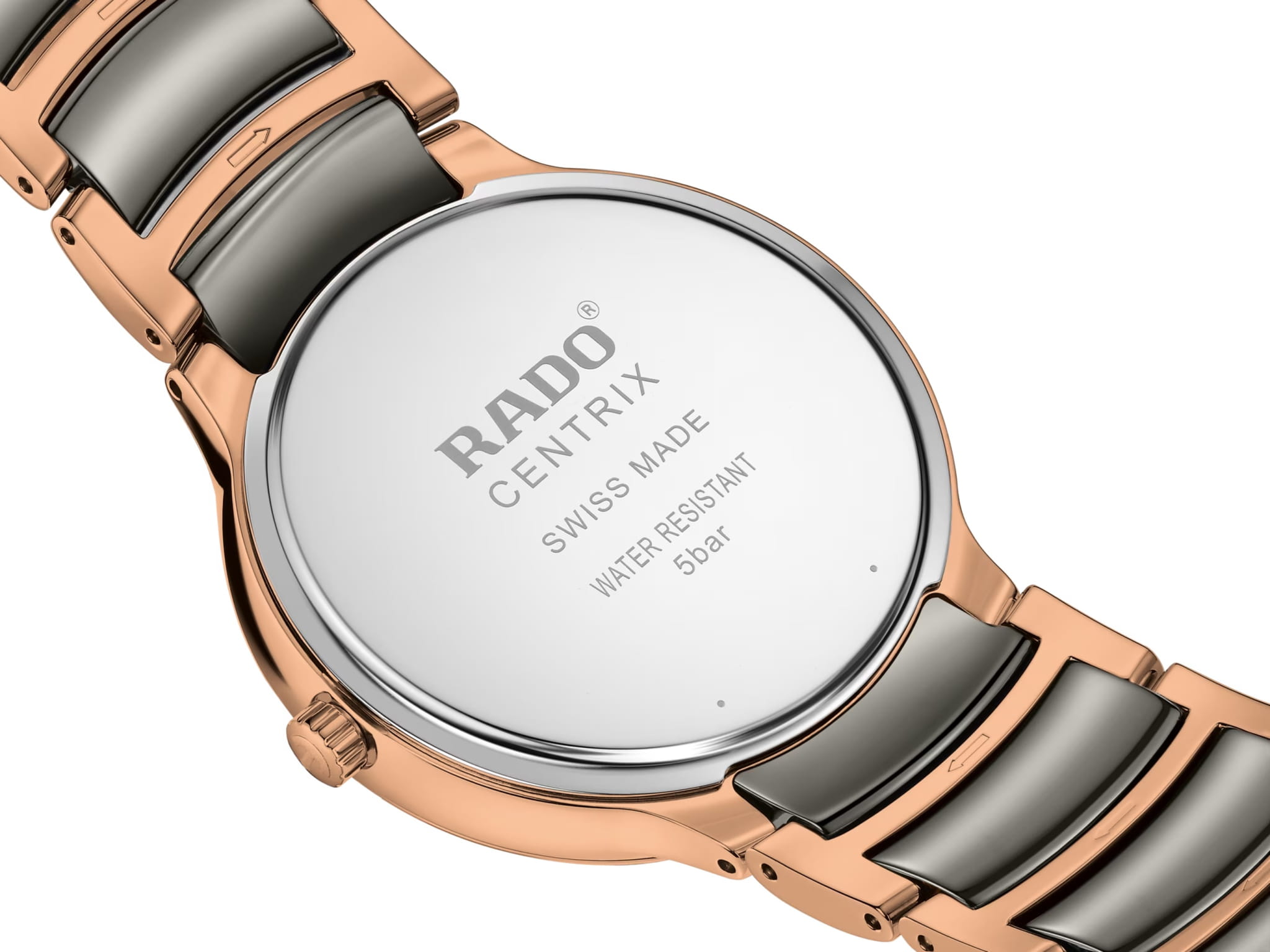 Rado Rado Centrix R30023012 кварцевые мужские часы часы крупный план белый циферблата