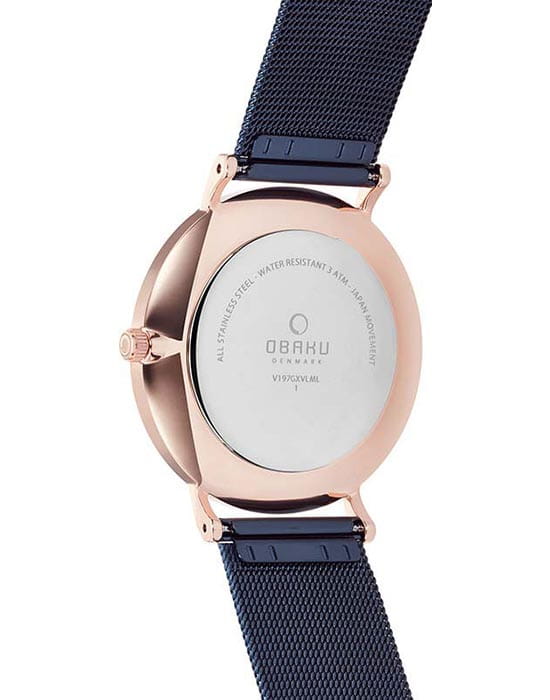 Obaku Obaku V197GXVLML , наручные мужские часы фото под углом
