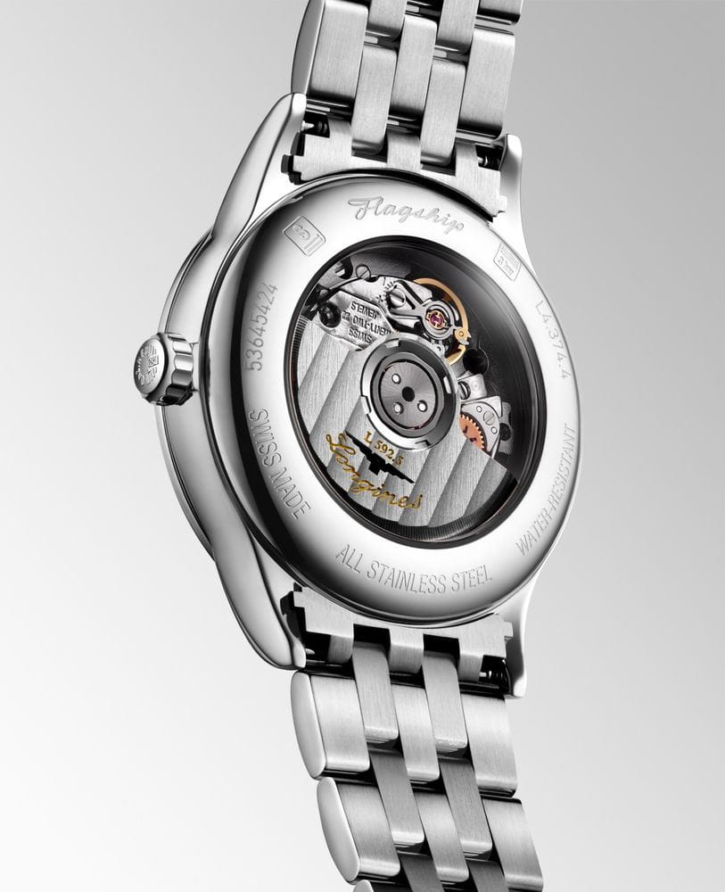 Longines Longines Flagship L4.374.4.18.6 , наручные женские часы фото под углом