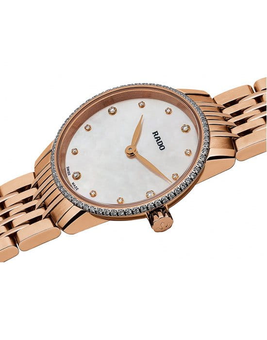 Rado Rado Coupole Classic Diamonds R22896924 Classic, наручные женские часы фото под углом