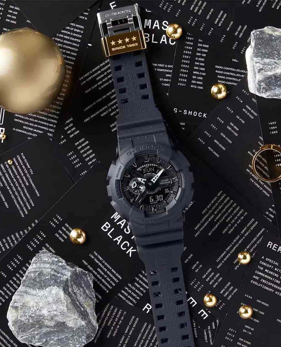 Casio Casio G-Shock GA-114RE-1A мужские часы  циферблат на запястье