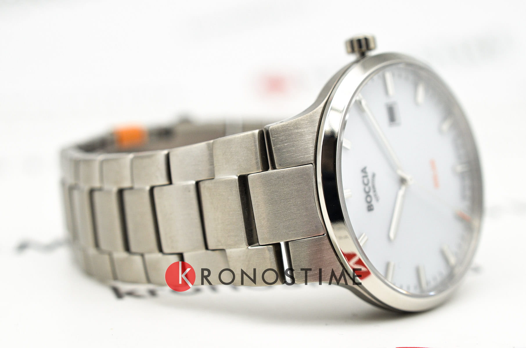 Boccia Titanium Boccia Titanium Circle-Oval 3652-01,  германия мужские часы на браслете титановый боковой вид