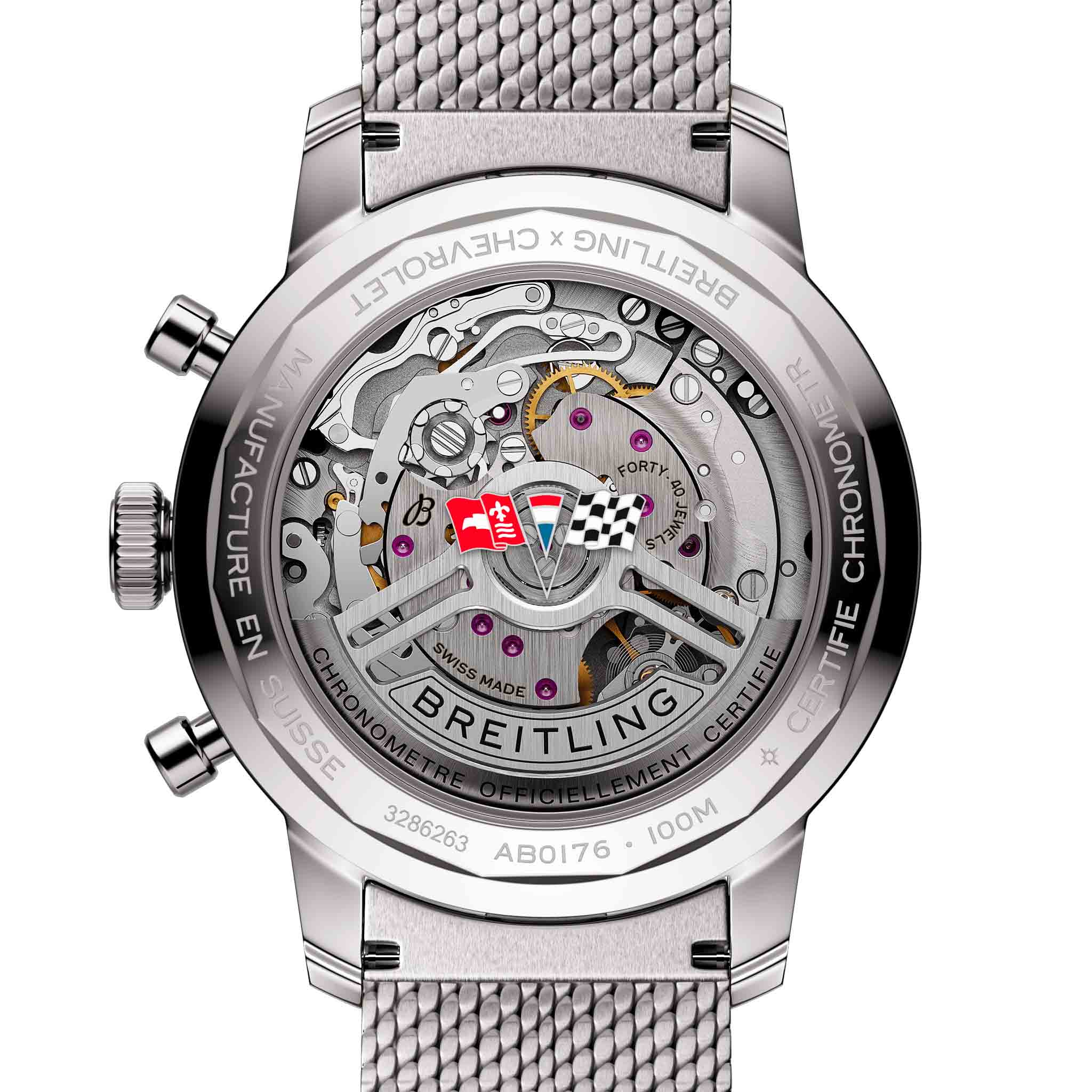 Breitling Breitling Top Time B01 Chevrolet Corvette AB01761A1K1A1 , наручные мужские часы фото под углом