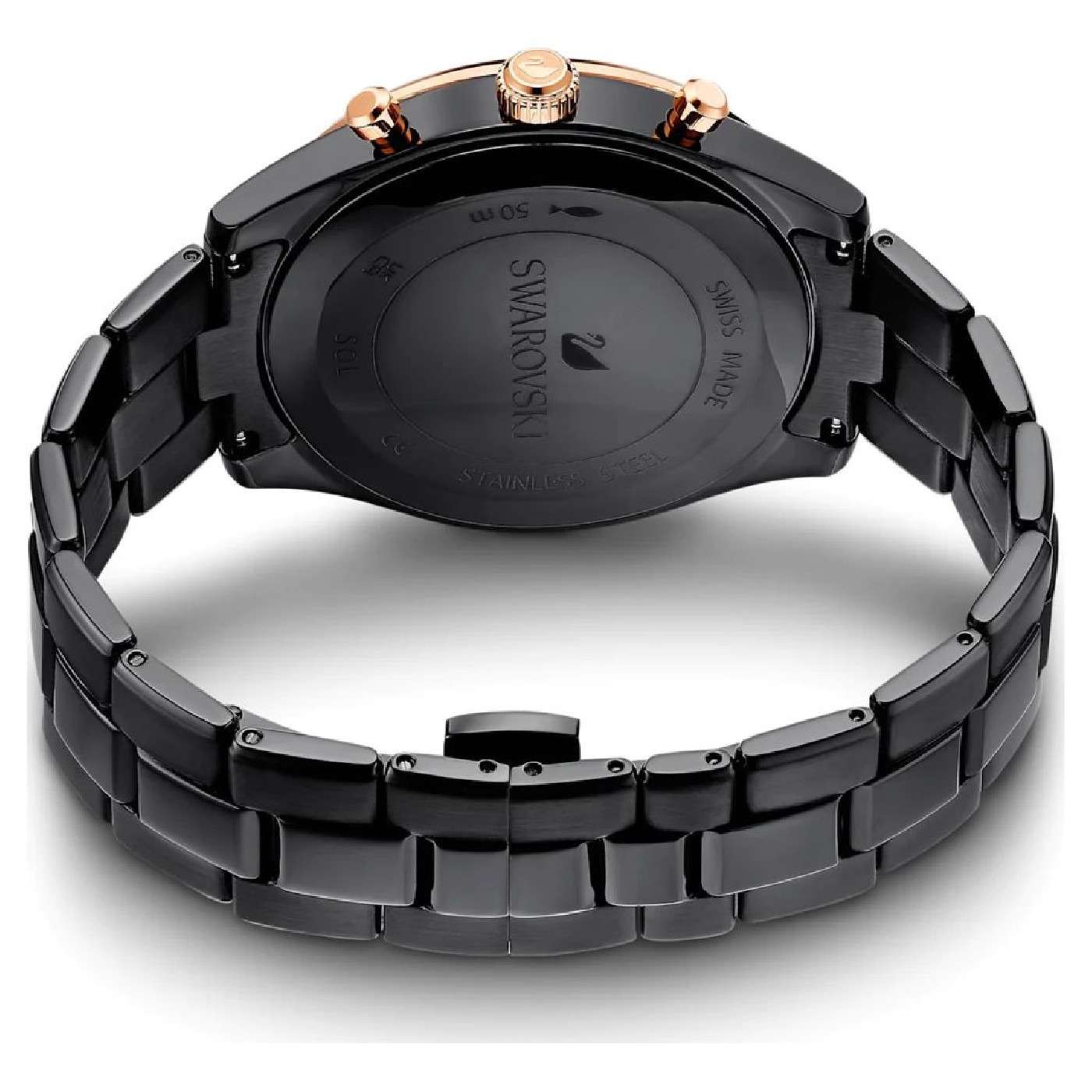 Swarovski Swarovski Octea Lux Sport 5610472 кварцевые женские часы часы крупный план черный циферблата