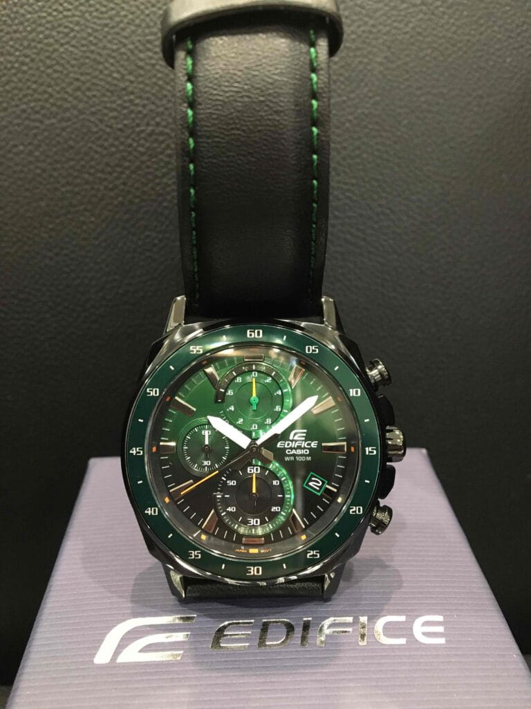 Casio Casio Edifice EFV-600CL-3AVUDF (EFV-600CL-3A) кварцевые часы с аксессуарами мужские часы модель EFV-600CL-3A